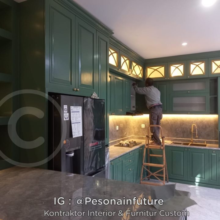 jasa kitchenset minibar bandung profesional