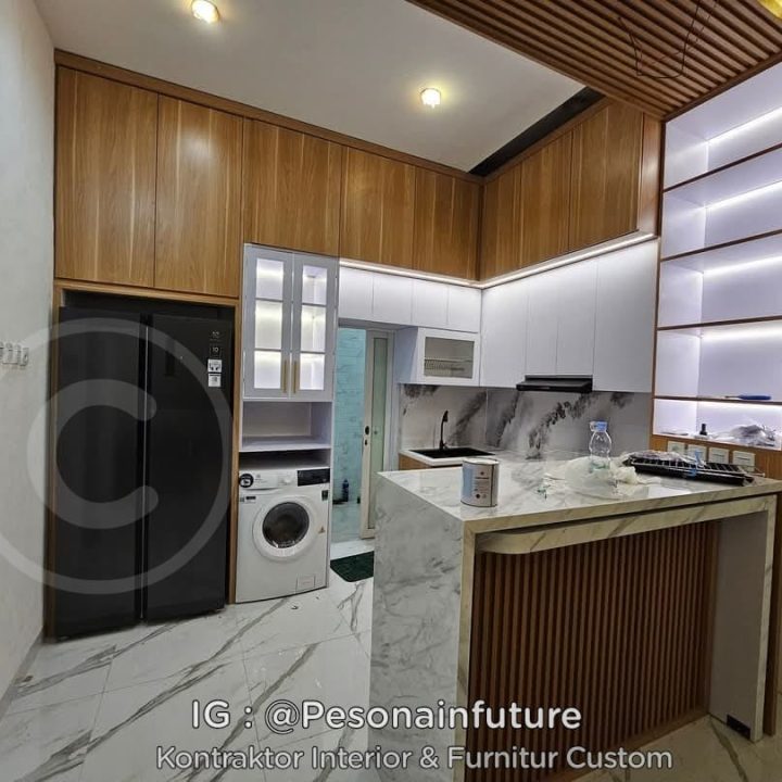 jasa kitchenset minibar bandung profesional