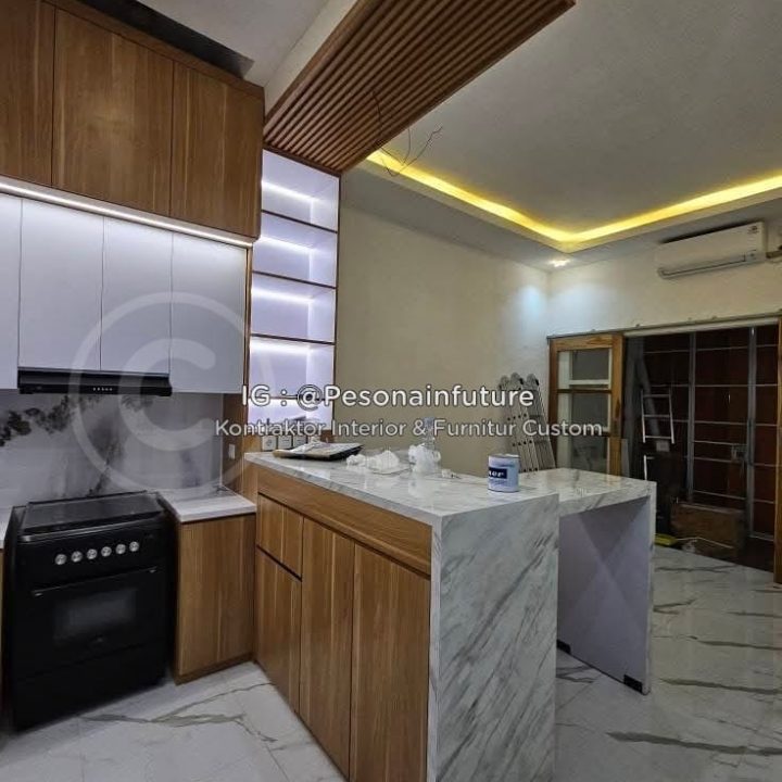 jasa kitchenset minibar bandung profesional